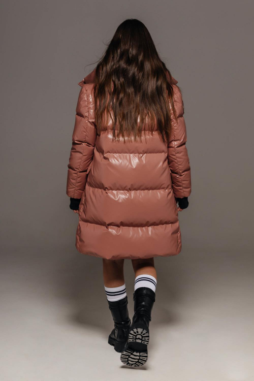 Пальто для девочки GnK Р.Э.Ц. З-962 фото
