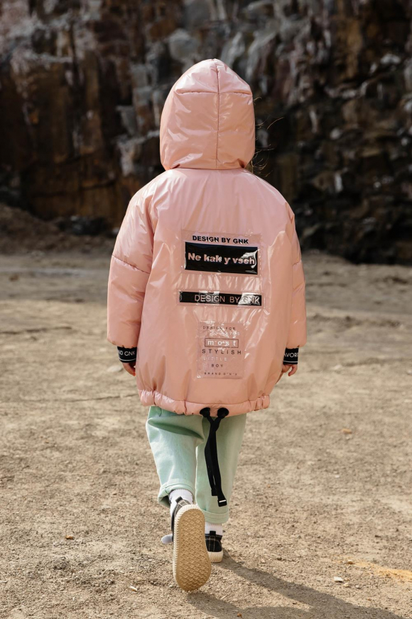 Куртка для девочки GnK С-710 фото